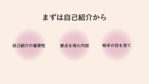 まずは自己紹介から
